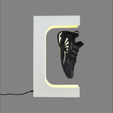 HULIANFU Magnetic levitation shoes display stand,360 degree rotating floating sneaker stand of holding different weight