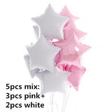 HULIANFU Pink Pony Horse Balloons Helium Unicorn Foil Balloon Kids Toys Wedding Birthday Baby Shower Animal Party Decoration Supplies