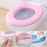 HULIANFU Soft EVA Waterpoof Toilet Cover Seat Lid Cover Cushion Bathroom Decor Accessories Reusable Toilet Seat Cover Mat