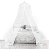 HULIANFU Summer Elgant Hung Dome Mosquito Net For Double Mesh Baby Bedroom Fabric Adults Summer Decor Polyester Home Hangin
