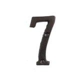 HULIANFU Metal Letters Numbers Cast Iron Decoration House Sign Doorplate DIY Cafe Wall CLH@8