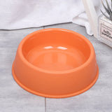 HULIANFU Pet Single Bowl PP Frosted Footprint Puppy Drinker Feeder Cat&amp;Dog Food Bowls Lightweight Non-slip Feeding Dish Pets Accessories