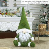 HULIANFU Santa Claus Christmas Doll Merry Christmas Decorations for Home Elk Christmas Ornaments Xmas Tree Decor  Navidad Natal Gifts