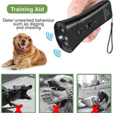 HULIANFU Pet Dog Repeller Anti Barking Stop Bark Training Device Trainer LED Ultrasonic Anti Barking Ultrasonic Without Battery