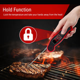 HULIANFU ThermoPro TP19 Instant Fast Reading Digital Meat Thermometer Waterproof Grilling BBQ Thermometer LED Display Kitchen Thermometer