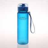 HULIANFU Water Bottle Sport Frosted Tour Outdoor Leak Proof Seal Child School Water Bottles for Children Kids Tritan Drinkware BPA Free