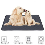 HULIANFU Washable Pet Dog Diaper Mat Waterproof Reusable Training Pad Urine Absorbent Environment Protect Diaper Mat Dogs Car Seat Cover