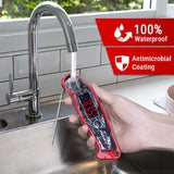 HULIANFU ThermoPro TP19 Instant Fast Reading Digital Meat Thermometer Waterproof Grilling BBQ Thermometer LED Display Kitchen Thermometer