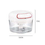 HULIANFU Mini Manual Food Chopper Garlic Cutter Meat Grinder Fruit Vegetable Slicer Mincer Blender Nuts Shredders Powerful Kitchen Tools