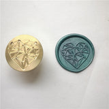 HULIANFU Wax Seal Stamp Retro Antique Sealing Wax Scrapbooking Stamps HEAD Wedding Decorative Metal Handle with love map Tree FLOWER ROSE