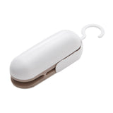 HULIANFU Kitchen Accessories Mini Sealing Machine Portable Heat Sealer Plastic Package Storage Bag Handy Sticker and Seals for Food Snack