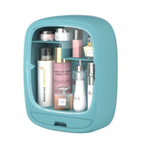 HULIANFU New Bathroom Wall-mounted Makeup Storage Box without Punching Large-capacity Jewelry Cosmetic Storage Box