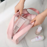HULIANFU Multifunction Women Cosmetic Bag Makeup Bag Out Travel Oranizer Bag Waterproof Bathroom Storge Bag for Girl Women Female