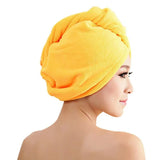 HULIANFU Microfiber Bath Towel Hair Dry Quick Drying Lady Bath Towel Soft Shower For Woman Man Turban Head Wrap Bathing Tools