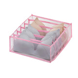 HULIANFU Underwear Bra Organizer Storage Box Drawer Closet Organizers Divider Boxes For Underwear Scarves Socks Bra