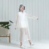HULIANFU Reusable Thicken Women Men Rain Coat Waterproof Jacket Poncho Cloak Hood Hoodie Suit Raincoat For Tourism Fishing Cycling Hiking
