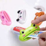 HULIANFU Simple Toothpaste Device Tube Dispenser Holder Multifunctional Plastic Facial Cleanser Squeezer Press For Bathroom Accessories