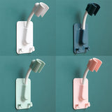HULIANFU Universal Adjustable Shower Bracket Holder Color Plastic Shower Head Stand Holder Wall-Sticky Bath Rack Batheroom Holder