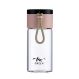 HULIANFU Portable and Simple Office Cup Juice Cup Cold Drink Glass Travel Wine Glass Double Wall Wine Glass Creative Caneca Home Eg50bl