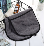 HULIANFU Pet Dog Towel Super Absorbent Dog Bathrobe Bath Towels Quick-Drying Cat Puppy Small Large Dogs Bath Towel ThickTowel Pet Towel