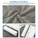 HULIANFU Pet Dog Towel Super Absorbent Dog Bathrobe Microfiber Bath Towels Quick-Drying Cat Bath Towel