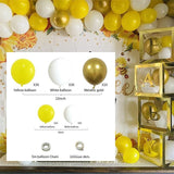 HULIANFU Wedding Balloon Kit Balloons Arch Decoration Birthday Baby Shower Party Birthday Wedding Balloon Decoration Balloons Sets Arch