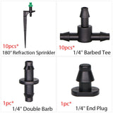 HULIANFU RBCFHl 5-100m 4/7mm PVC Garden Watering Hose  Micro Irrigation Pipe Drip Irriation Tubing Sprikler for Lawn Balcony Greenhouse