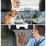 HULIANFU PETRAVEL Dog Car Seat Cover Waterproof Pet Travel Dog Carrier Hammock Car Rear Back Seat Protector Mat Safety Carrier For Dogs