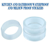 HULIANFU Kitchen sink waterproof and mildewproof nano transparent tape toilet toilet gap strip self-adhesive pool water seal