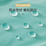HULIANFU Waterproof Drawstring Double Layer Drawstring Bag Drawstring  Travel Buggy Bag Shoes Underwear Underpants Dirty Clothes Storage