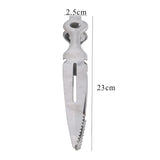 HULIANFU Metal Shisha Hookah Charcoal Tongs Tweezers Water Pipe Sheesha Chicha Narguile Accessories Gadget