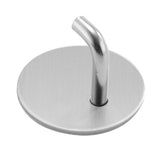 HULIANFU Wall Hook Storage Hanger 304 Stainless Steel Wall Hook Self-adhesive Towel Key Umbrella Hanger Hook for Kitchen Bathroom