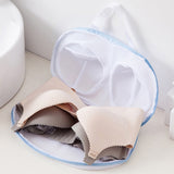 HULIANFU Machine-wash Special Home Use Polyester Anti-deformation Bra Mesh Bags Laundry Brassiere Bag Cleaning Underwear