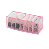 HULIANFU Underwear Bra Organizer Storage Box Drawer Closet Organizers Divider Boxes For Underwear Scarves Socks Bra
