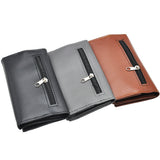 HULIANFU Tobacco Pouch Case Bag PU Leather Pipe Cigarette Holder Smoking Paper Holder Case Wallet Bag Portable Tobacco Storage Bag