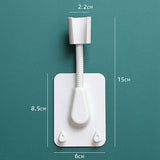 HULIANFU Universal Adjustable Shower Bracket Holder Color Plastic Shower Head Stand Holder Wall-Sticky Bath Rack Batheroom Holder