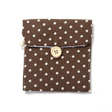 HULIANFU Waterproof Tampon Storage Bag Cute Sanitary Pad Pouches Portable Makeup Lipstick Key Earphone Data Cables Organizer Home Storage