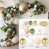 HULIANFU Rose Apricot Balloon Garland Arch Kit Wedding Birthday Party Decoration Kids Confetti Latex Balloons Baby Shower Decor Baloon