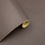 HULIANFU Litchi Pattern Back Self adhesive Stick Faux PU Leather Fabric Hole Repair Patch Sticker For Sofa Car Bag DIY Craft Handmade
