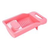 HULIANFU Underwear Washboard Portable Mini Underwear Socks Washing Board Anti Slip Thick Baby Clothes Cleaning Tool Bathroom Accessories