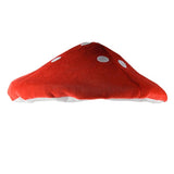 HULIANFU Red Mushroom Hat Toad Hat Mushroom Costume Party Funny Decoration Hat For Kids Funny Hats For Children Shooting (White And Red)