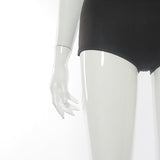 hulianfu Women Sexy Halter Deep V Neck Backless Mini Dress Zipper Shorts Bodycon Pink Dresses Club Party Beach Robe E-girl Y2K Clothes