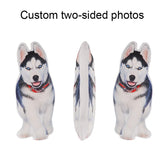 HULIANFU Personalized Photo DIY Pet Cushion Toys Dolls Stuffed Animal Pillow Custom Dog Cat Picture Cushion Christmas gifts Memorial gift