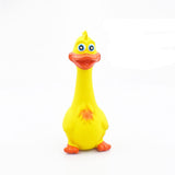 HULIANFU Pets Dog Toys Screaming Chicken Squeeze Sound Toy Rubber Pig Duck Squeaky Chew Bite Resistant Toy Puppy Training Interactive