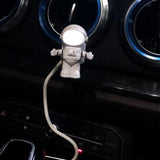 HULIANFU Portable USB Powered Night Light Astronaut Shape Reading Desk Lamp DC 5V LED Light For Computer Laptop PC Lighting Space Lovers