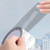 HULIANFU Screen Repair Tape Window Door Waterproof Patch Self-adhesive Super Fix Anti-Insect Door Mosquito Net Mesh Broken Holes Repair