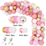 HULIANFU Wedding Balloon Kit Balloons Arch Decoration Birthday Baby Shower Party Birthday Wedding Balloon Decoration Balloons Sets Arch
