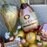 HULIANFU Wine Bottle Glass Balloon Aluminum Foil Balloons Birthday Celebration Decoration Wedding Anniversary Party Decorations Globos