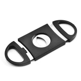 HULIANFU Stainless Steel Cigar Cutter New Metal Classic Guillotine Scissors Gift Portable Smoking Accessories Gifts For Man cool gadgets
