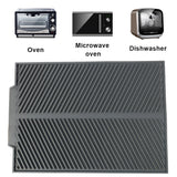 HULIANFU Silicone Square Dish Drying Mat Heat Resistant Draining Tableware Durable Pad Mat for Dishes Table Placemats Kitchen Accessories